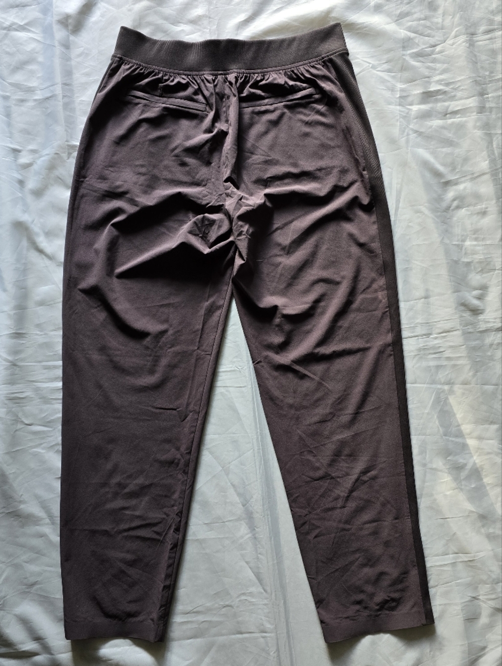 NWT Athleta Purple Casual Pants Pockets Women’s Size 6 - Picture 3 of 8